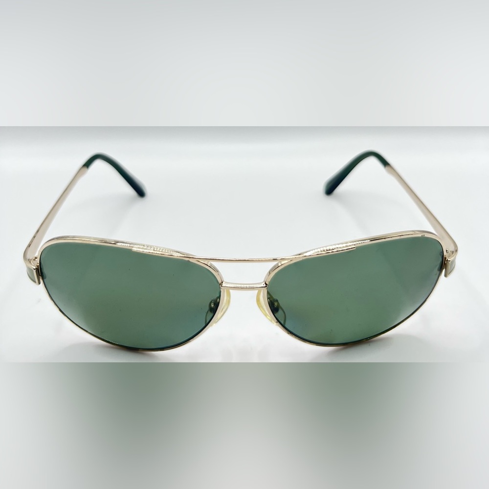 Vintage Calvin Klein CK7415S Gold Pilot Sunglasses Frames Only - Picture 3 of 8